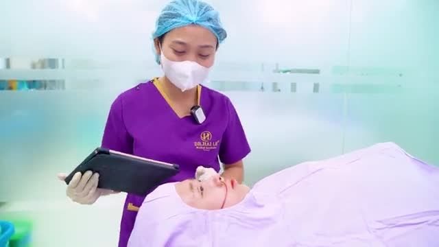 Nâng mũi Mediform vừa thực hiện xong đẹp xuất sắc ekip ghi hình luôn cho cả nhà cùng theo dõi