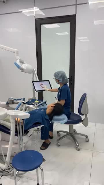 Quá trình scan răng trong chỉnh nha khay trong Invisalgn tại Nha khoa Paris - Chi Nhánh Hải Phòng