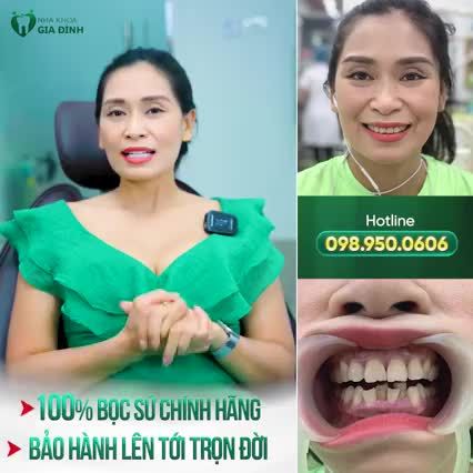 CẢM NHẬN CỦA NỮ DIỄN GIẢ XINH ĐẸP SAU 2 NĂM THẨM MỸ RĂNG SỨ TẠI NHA KHOA GIA ĐÌNH