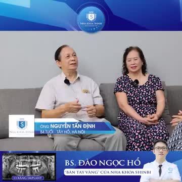 BÁC SĨ ĐÀO NGỌC HỔ - CHUYÊN GIA HÀNG ĐẦU VỀ IMPLANT CỦA SHINBI