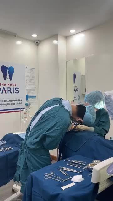 Quá trình cắm ghép Implant tại Nha Khoa Paris, Chi nhánh số 97 đường Cộng Hoà