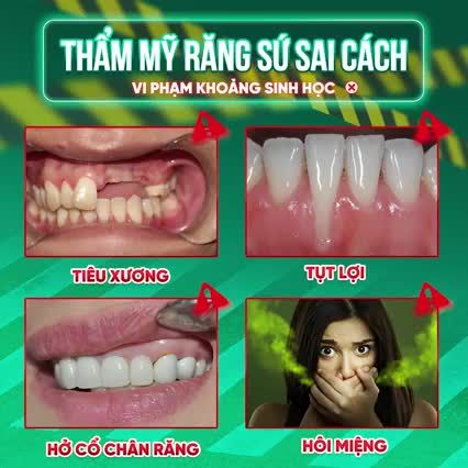 TIÊU XƯƠNG - ​​​​​​​TỤT LỢI - HỞ CỔ CHÂN RĂNG