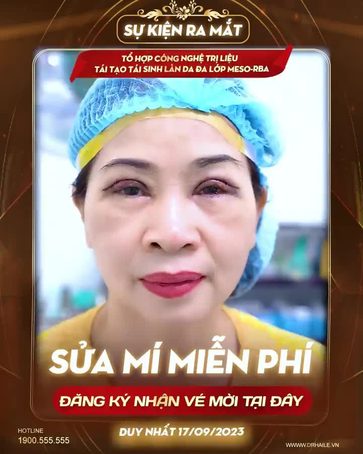 CỰC HOT: CƠ HỘI SỬA MÍ LỖI, HỎNG HOÀN TOÀN MIỄN PHÍ, DUY NHẤT TẠI SỰ KIỆN THẨM MỸ SONG HÀNH LỚN NHẤT MIỀN BẮC TRONG 1 THẬP KỶ