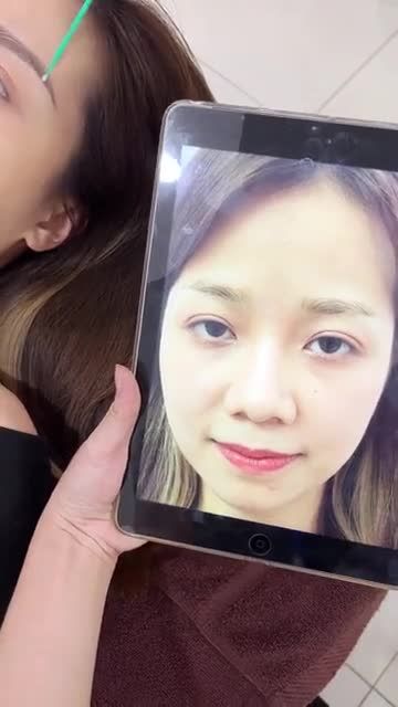 Lông mày trổ xanh vẫn có thể điêu khắc cực đẹp nhờ công nghệ laser hiện đại tại Xuân Hương