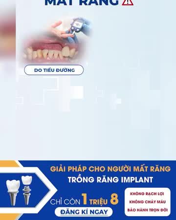 ĐÃ TÌM RA GIẢI PHÁP GIẢI QUYẾT NỖI LO CỦA NGƯỜI MẤT RĂNG