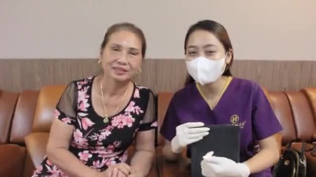 Cùng gặp gỡ vị khách hàng sau 7 ngày cô thay đổi đôi mắt sau khi cắt mí kết hợp nâng cung mày