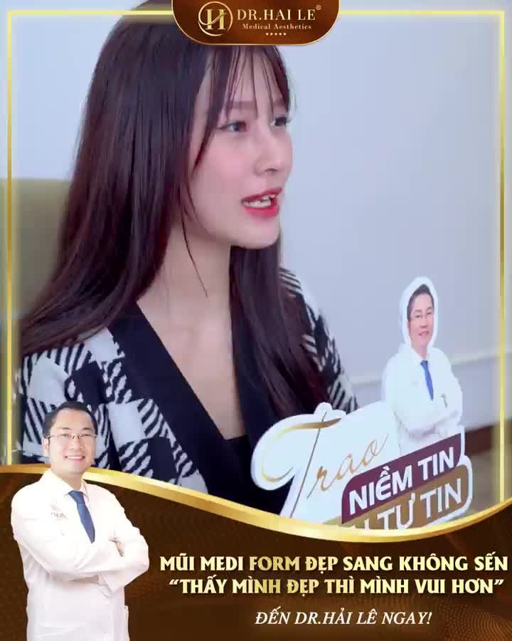 NÂNG MŨI DR.HẢI LÊ – ĐẸP SANG KHÔNG SẾN