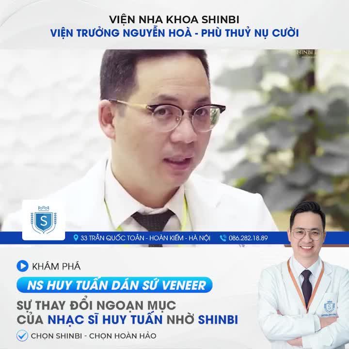 NHẠC SĨ HUY TUẤN vị giám khảo KHÓ TÍNH nhất của Vietnam Idol đặt NIỀM TIN nơi NHA KHOA SHINBI