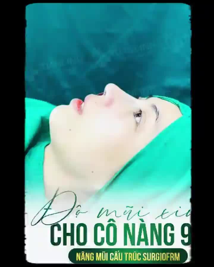 Mong muốn dáng mũi:  - Thấp ở phần trán.  - Cao, thon, nhỏ ở phần đầu mũi. - Dáng Sline mà vẫn phải tự nhiên pha chút cao tây.