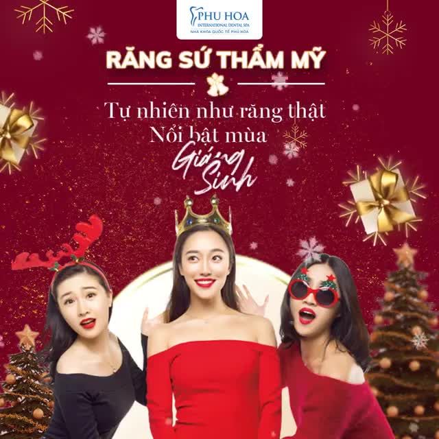 RĂNG SỨ THẨM MỸ TỰ NHIÊN NHƯ RĂNG THẬT, NỔI BẬT MÙA GIÁNG SINH