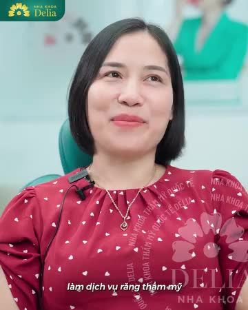 Cảm ơn chị Trịnh Huyền đã yêu quý cũng như đến Delia thăm khám định kỳ để đội ngũ có cơ hội được đồng hành trọn đời với nụ cười khỏe đẹp của chị.