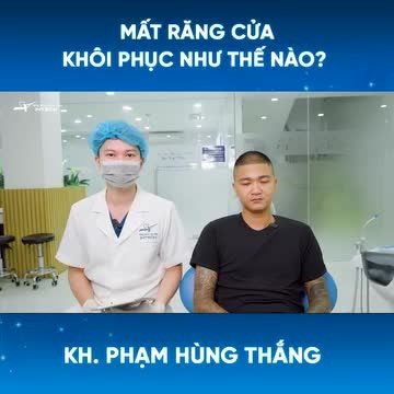 MẤT 4 RĂNG CỬA KHÔI PHỤC NHƯ THẾ NÀO?