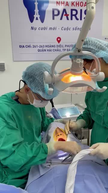 Quá trình cắm Implant tại Nha khoa Paris - Chi Nhánh Đà Nẵng
