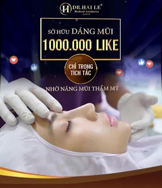 THẢ TYM CHO DÁNG MŨI TRIỆU LIKE