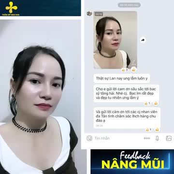 FEEDBACK MŨI XINH CỦA KH HỒNG NHUNG