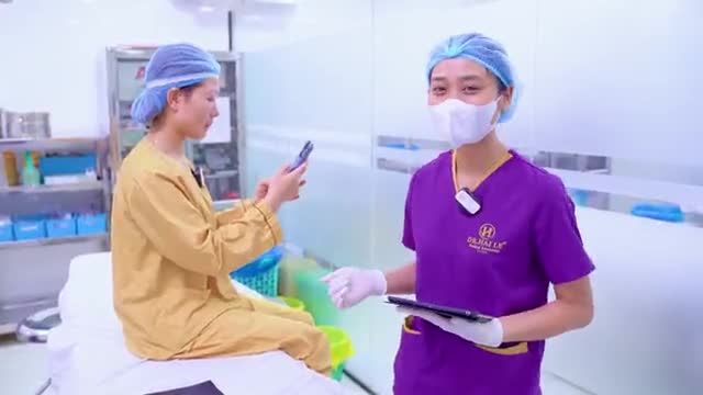 Combo Cắt mí + Nâng cung mày vừa thực hiện xong giúp khách hàng thay đổi như thế nào? Cả nhà cùng đón xem