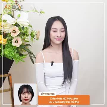 MC Mộc Miên "tâm sự" những thay đổi sau 2 năm nâng mũi