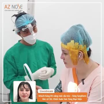 Tái tạo dáng mũi cho khách hàng 8X sau 4 lần phẫu thuật bị "lỗi"