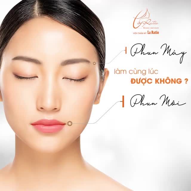 CÓ THỂ CÙNG LÚC PHUN MÔI VÀ PHUN CHÂN MÀY ĐƯỢC KHÔNG? ️