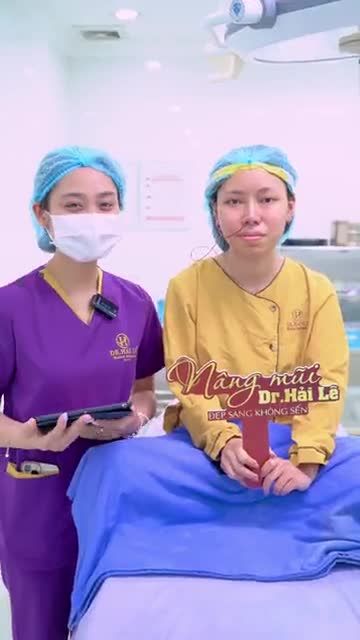 Kết quả Nâng mũi vừa thực hiện xong xóa bỏ tự ti mũi thấp tẹt Cả nhà cùng theo dõi
