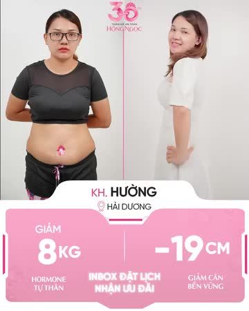 GIẢM NGAY 8KILO NHỜ GIẢM B.ÉO BẰNG HORMONE TỰ THÂN
