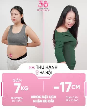 GIẢM NGAY 7KG VỚI HORMONE TỰ THÂN
