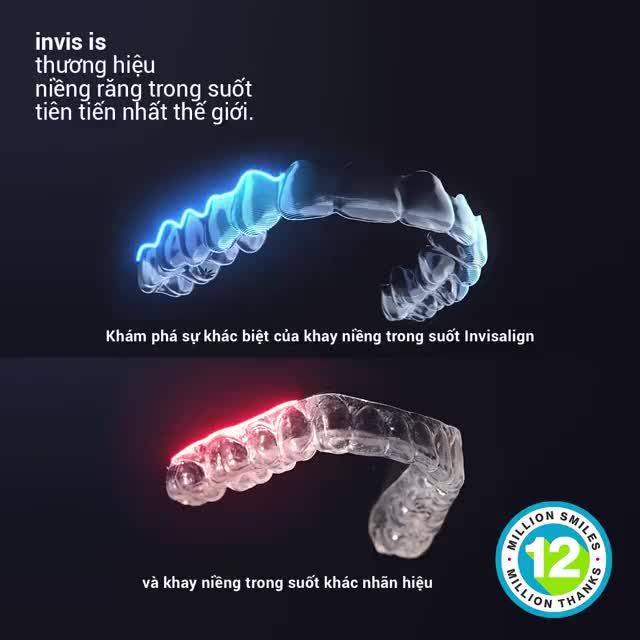 SỰ KHÁC BIỆT CỦA KHAY NIỀNG TRONG SUỐT INVISALIGN