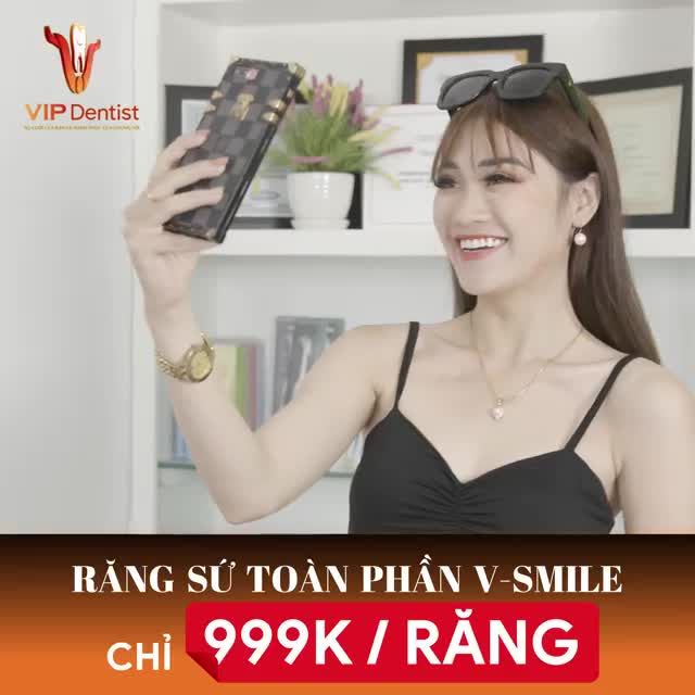 V-Smile  Dòng răng sứ độc quyền công nghệ Đức đã có mặt tại VIP Dental