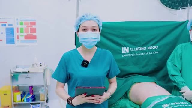 Đã từng hút mỡ tại Hoa Kỳ nhưng kết quả không mỹ mãn, chị khách U60 quyết định về nước tìm gặp ekip Bác sĩ Lương Ngọc sau một thời gian tìm hiểu và được người thân giới thiệu.