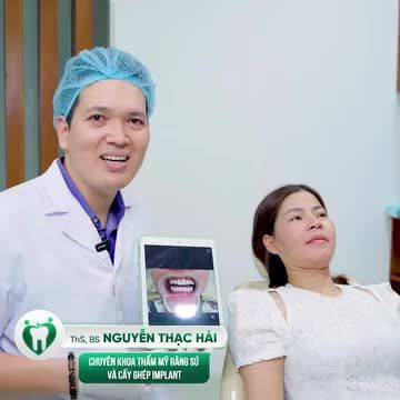 PHÂN TÍCH THỰC TẾ TÌNH TRẠNG RĂNG CỦA NỮ KHÁCH HÀNG CÙNG THẠC SĨ, BÁC SĨ NGUYỄN THẠC HẢI CỦA NHA KHOA GIA ĐÌNH
