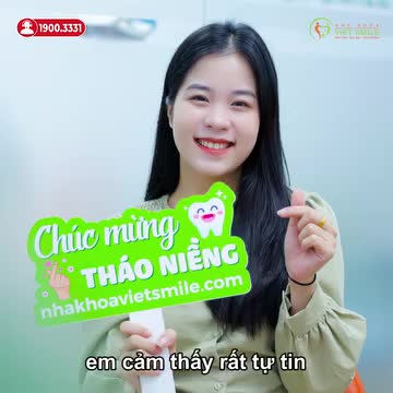 SỞ HỮU NỤ CƯỜI TỰ TIN SAU THÁO NIỀNG