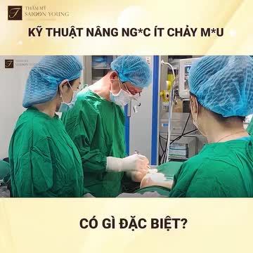 Đã từng nghe về kỹ thuật nâng ngực ít chảy máu.  Và chỉ biết rằng kỹ thuật này mang lại rất nhiều ưu điểm như: