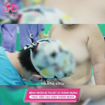 CA PT ĐẶC BIỆT: Tạo hình bụng cho bệnh nhân bị thoát vị thành bụng