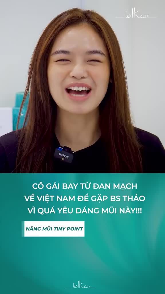 NÂNG MŨI TINY POINT: MŨI ĐẸP TỰ NHIÊN, XINH TỰA HOTGIRL