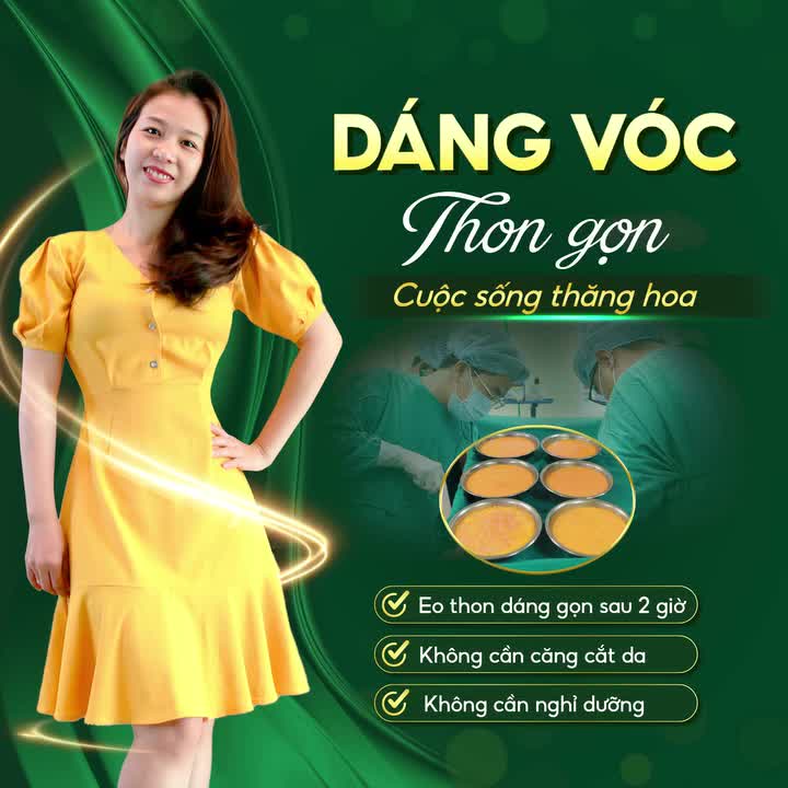 CHỈ HƠN 60 PHÚT HÚT MỠ TẠO DÁNG KHÔNG CẦN CĂNG CẮT DA