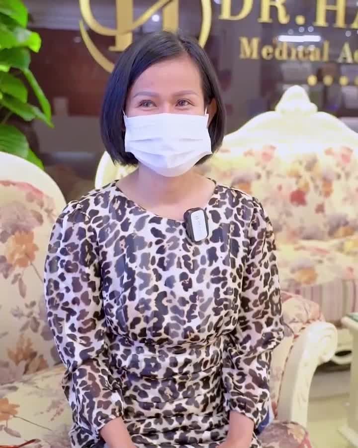 Sau cắt mí bệnh lý cường cơ tại Dr.Hải Lê vị khách hàng trông như thế nào?