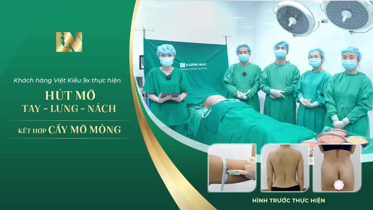 Chị khách ngày hôm nay đã có một thời gian dài tìm hiểu về ekip Bác sĩ Lương Ngọc trước khi đưa ra quyết định thực hiện dịch vụ.