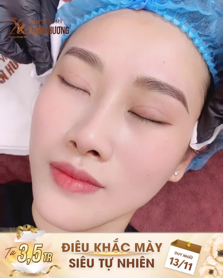 Điêu khắc sợi chân thực, mềm mại như lông mày thật