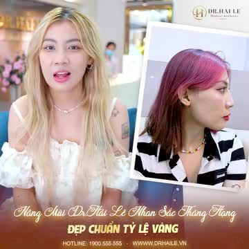 Mũi đẹp tinh tế, cao bay, không còn điểm gồ trên sống mũi - Dáng mũi thanh thoát, mềm mại, chuẩn tỷ lệ vàng!
