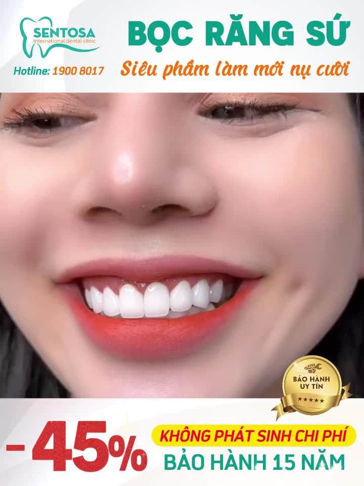 THÁNG VÀNG LÀM RĂNG MỚI -45%