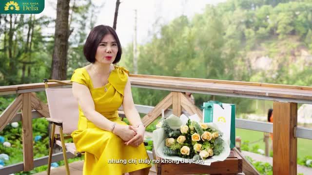 Chỉ sau 2 buổi hẹn với nha khoa Delia, đội ngũ đã giúp chị xử lý dứt điểm tình trạng đau nhức, khó chịu và thiết kế cho chị nụ cười mới sáng khoẻ, trẻ trung hơn