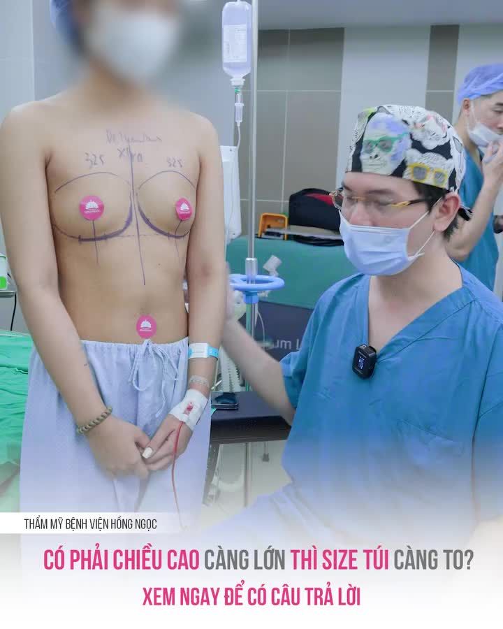 NHỮNG YẾU TỐ QUAN TRỌNG QUYẾT ĐỊNH SIZE TÚI NGỰC
