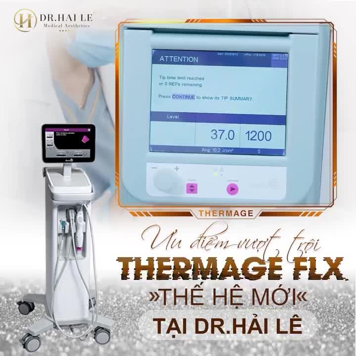 Thermage được biết đến là sóng tần số vô tuyến điện dung đơn cực, tạo độ dốc nhiệt đảo ngược!