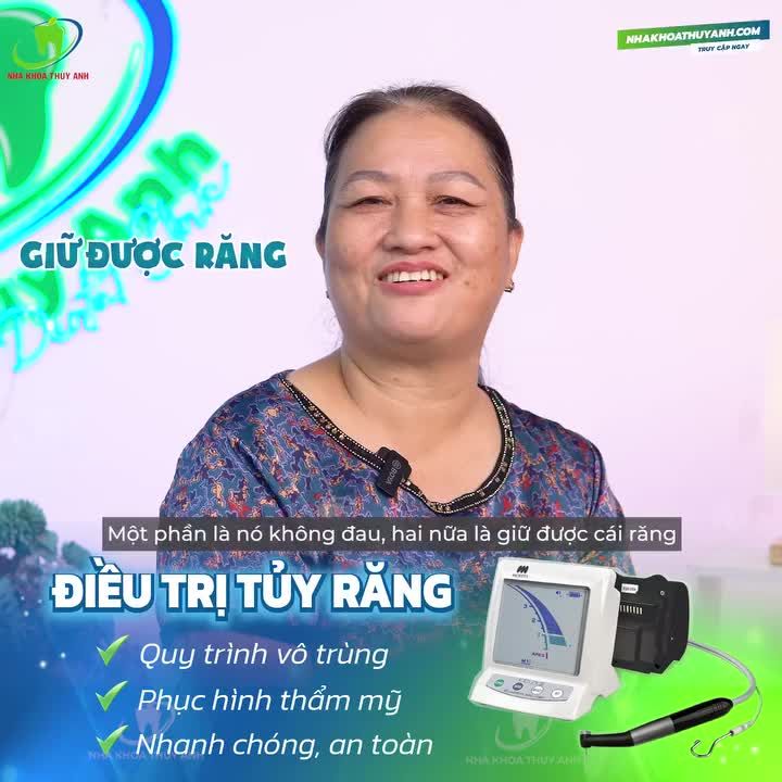 BÁC SĨ CÓ TÂM, NHA KHOA CÓ TẦM "CỨU CHỮA" THÀNH CÔNG CHIẾC RĂNG HỎNG TỦY CHO CÔ OANH MÙA TẾT TRỌN VẸN