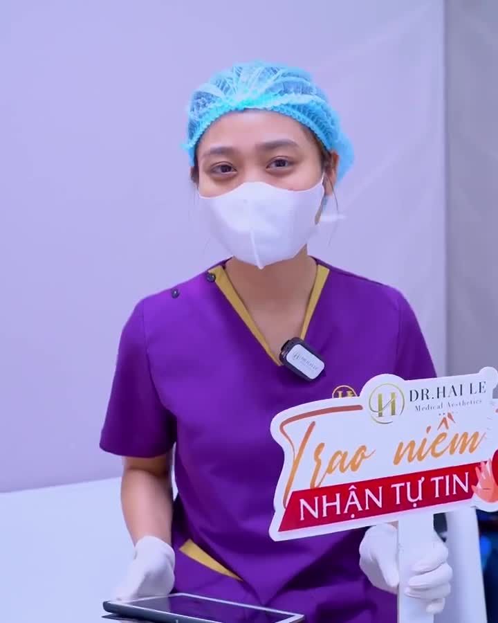 Cuối năm khách hàng Việt Kiều hồi hương và đến Dr.Hải Lê làm đẹp siêu xinh đây ạ