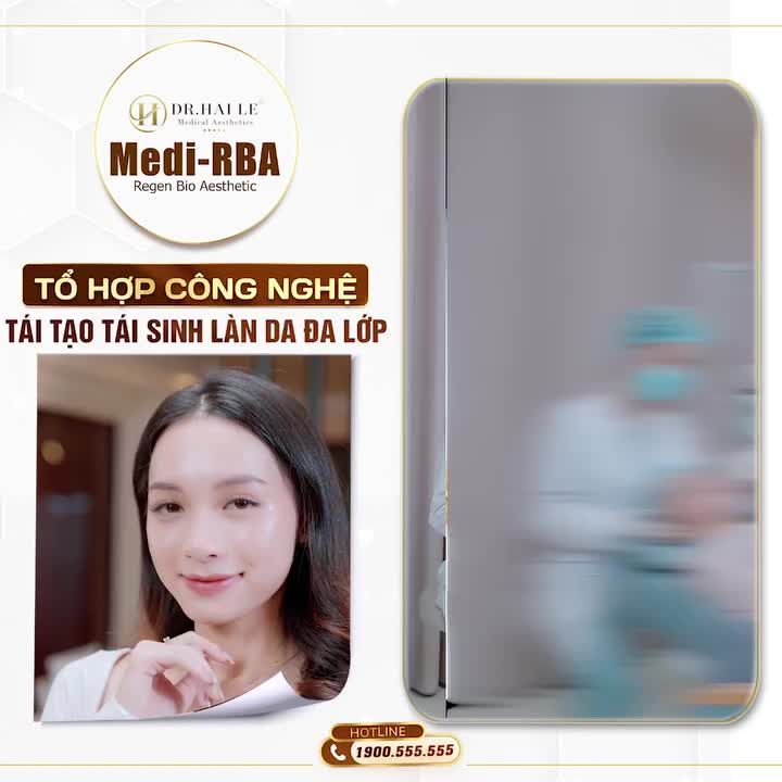 Trước khi thực hiện tổ hợp Medi-RBA: Làn da nhiều khuyết điểm, thâm mụn chi chít.