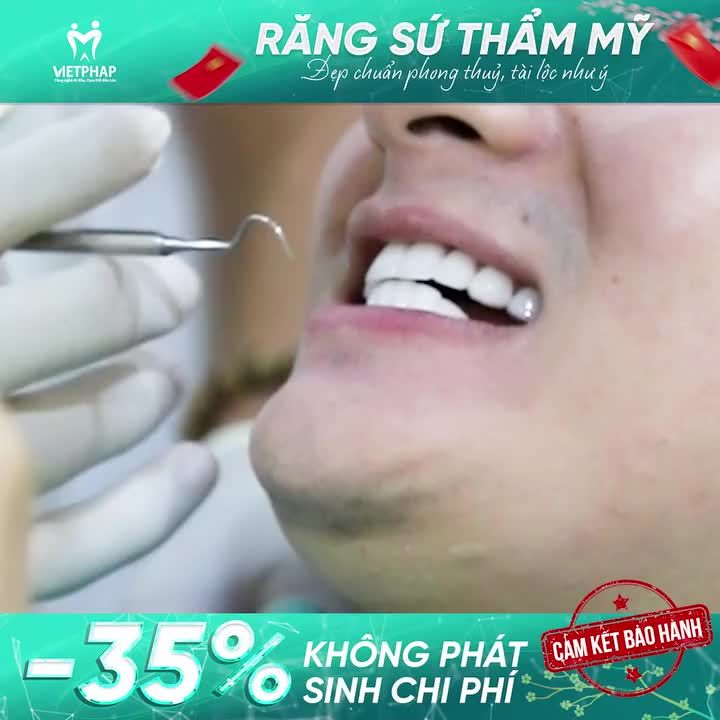 RĂNG SỨ THẨM MỸ - ĐẸP KỊP TẾT CHỈ SAU 2 LẦN HẸN