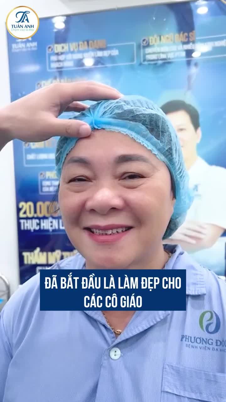 LÀM ĐẸP - TRẺ HÓA MÍ MẮT CHO CÔ GIÁO U60
