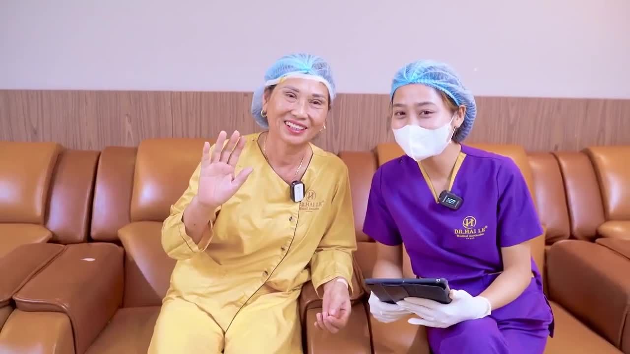 Kết quả trẻ hóa mí mắt toàn diện chuẩn bị đón Tết siêu trẻ sang của vị khách hàng U50+ cùng đón xem