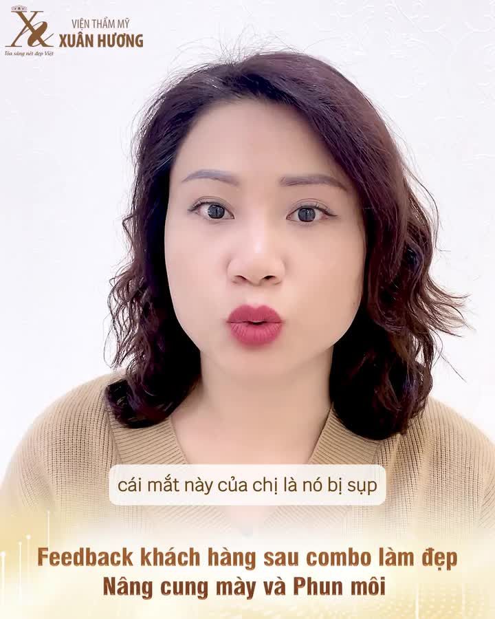 "Chị làm ở Xuân Hương thấy các bạn rất là nhẹ nhàng, tư vấn đúng và hợp lý vì làm đẹp chứ không phải như mua quần áo, quần áo không hợp có thể bỏ đi nhưng trên gương mặt thì phải thận trọng"